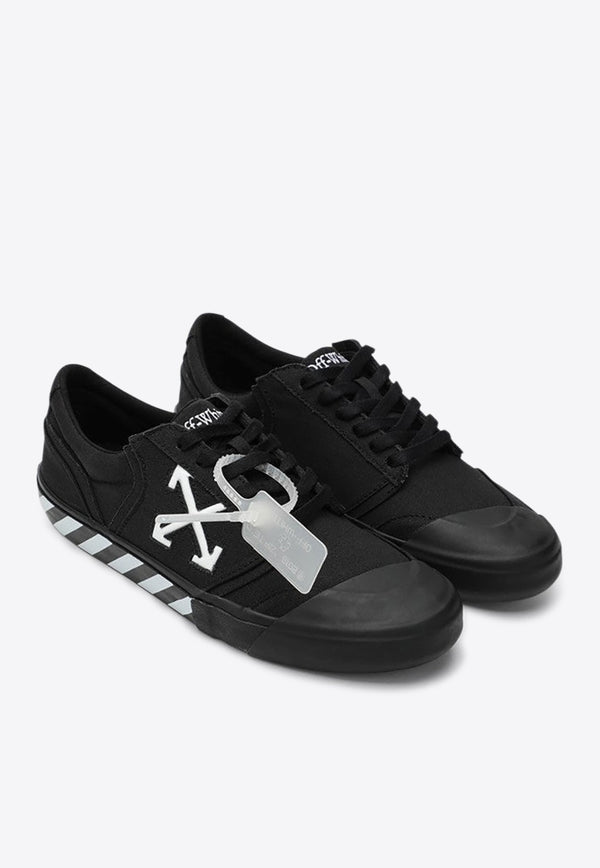 Off-White New Low Vulcanized Sneakers Black OMIA2A2F25FAB001/R_OFFW-1001