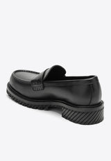 Off-White Military Leather Loafers Black OMIG009C99LEA001/O_OFFW-1010