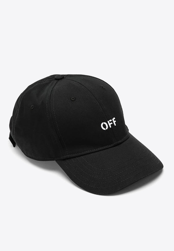 Off-White OFF Logo Baseball Cap Black OMLB052C99FAB002/O_OFFW-1001
