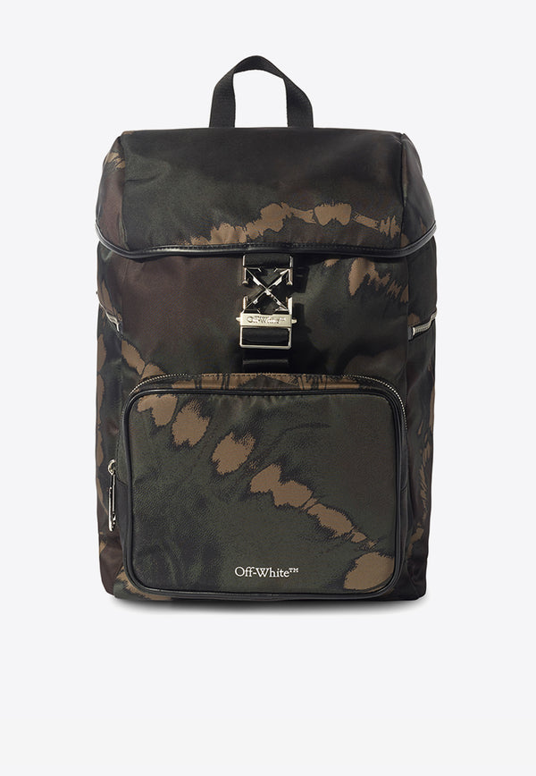 Off-White Arrow Printed Backpack OMNB054S23FAB002-8400 Multicolor