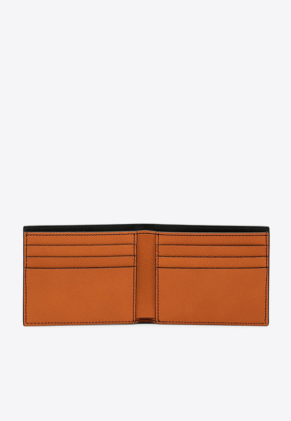 Off-White Basketball Leather Bi-Fold Wallet Orange OMNC089S24LEA001/O_OFFW-2210