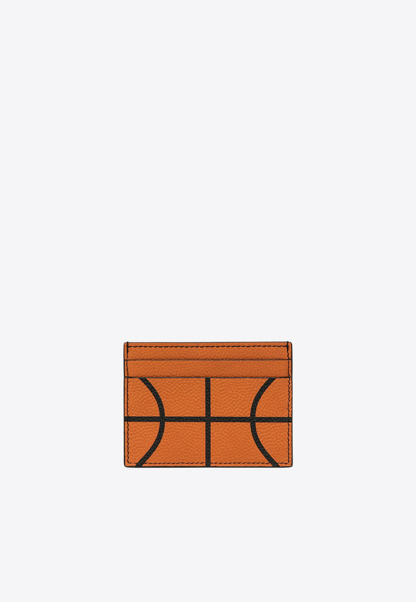 Off-White Basketball Leather Cardholder Orange OMND093S24LEA001/O_OFFW-2210