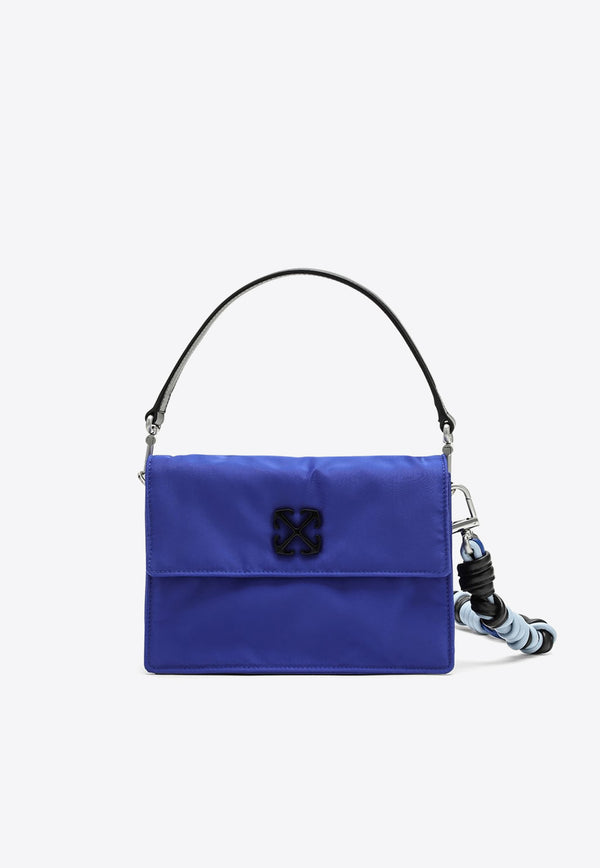 Off-White Arrow Nylon Shoulder Bag OMNN066F23FAB001/N_OFFW-4500 Blue