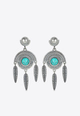 Nove25 Amulet Shield Earrings ORE00252BR/1