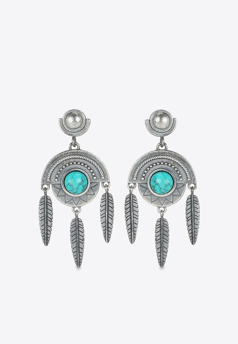 Nove25 Amulet Shield Earrings ORE00252BR/1