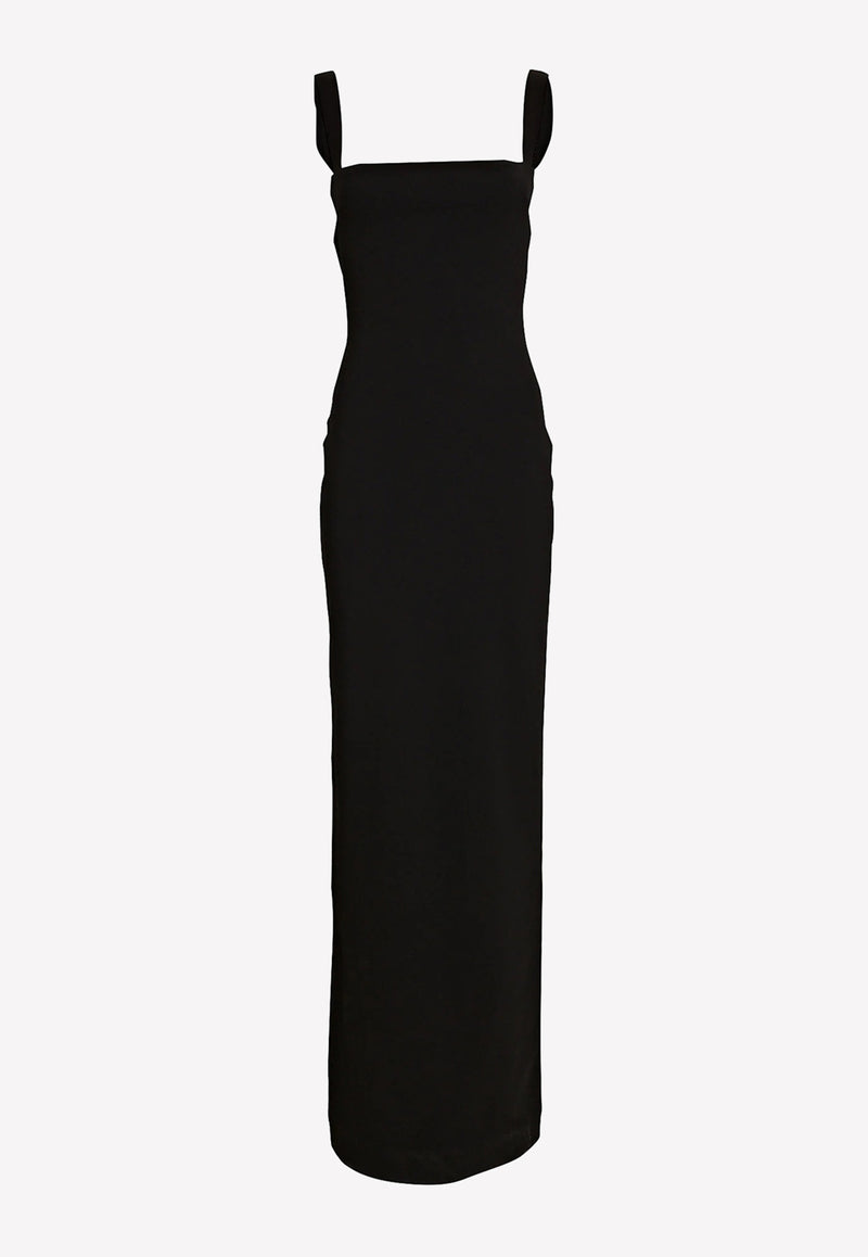Solace London The Joni Sleeveless Maxi Dress OS31079BLACK