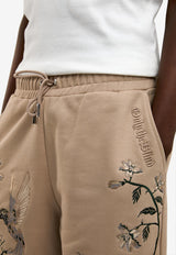 ONLY THE BLIND Colibri Hummingbird Shorts Beige OTB-BS1464_BEIGE