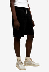 ONLY THE BLIND Nocturnal Tiger Embroidered Shorts Black OTB-BS1477_BLACK