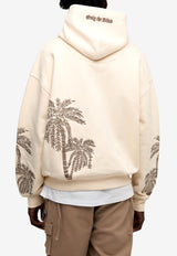 ONLY THE BLIND Sandstorm Tiger Embroidered Hooded Sweatshirt Beige OTB-H1479_BEIGE