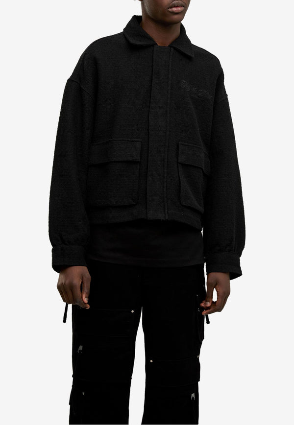 ONLY THE BLIND Havana Crochet Knit Jacket Black OTB-O1523_BLACK