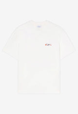 Off-White Flower Vase Print T-shirt White OWAA089F25JER0050110_WHITE