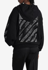 Off-White Printed Logo Hooded Sweatshirt Black OWBB058F25FLE0021001_BLACK MULT