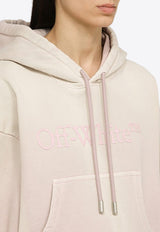 Off-White Laundry Oversized Hooded Sweatshirt Pink OWBB061S24FLE002/O_OFFW-3636