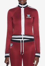 Off-White Serena Zip-Up Track Jacket Red OWBD006F25JER0012670_RED