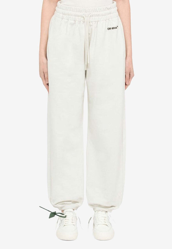 Off-White Logo Embroidered Track Pants OWCH016S23JER001/M_OFFW-0410