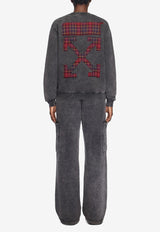 Off-White Bookish Cargo Faded Track Pants Gray OWCH025F25FLE0021301_GREY