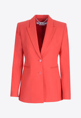 Off-White Single-Breasted Blazer OWEF061S23FAB001-2901 Red
