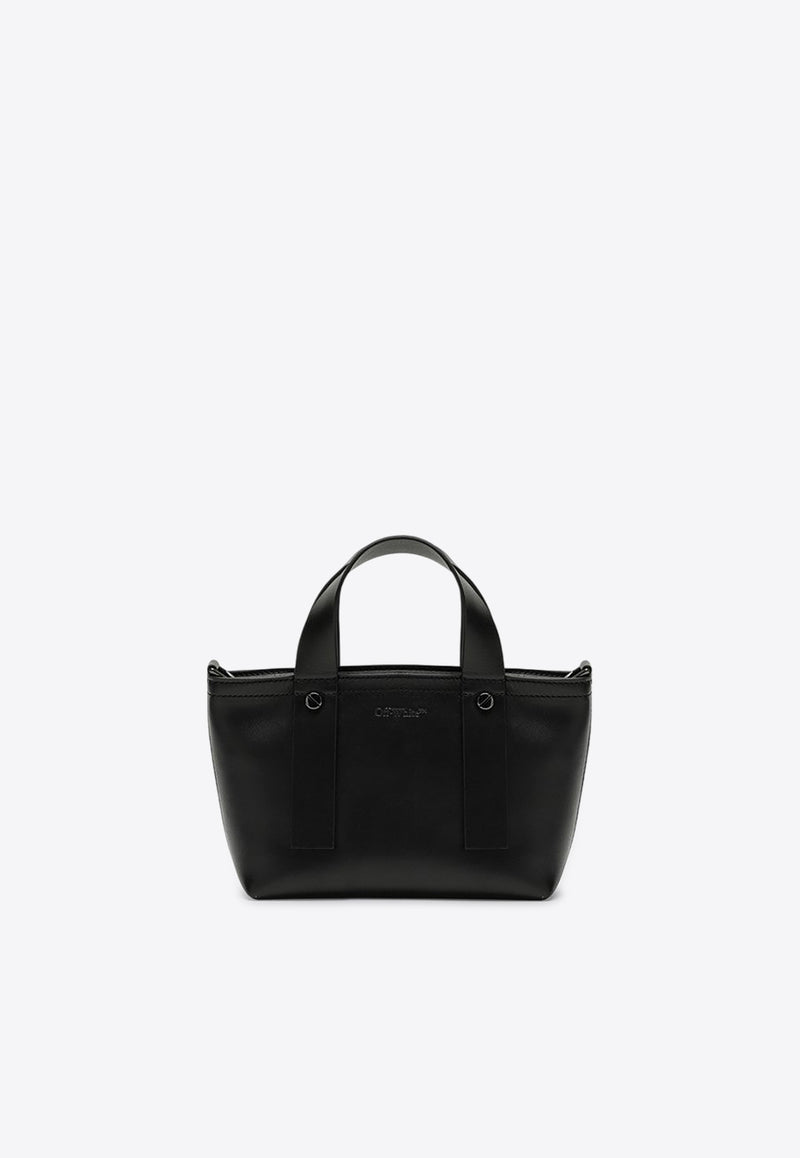 Off-White Day Off Leather Tote Bag Black OWNA226C99LEA001/P_OFFW-1000