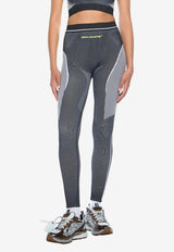 Off-White Race Logo Arrow Seamless Leggings Gray OWVV019F25KNI0011014_GREY
