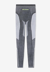 Off-White Race Logo Arrow Seamless Leggings Gray OWVV019F25KNI0011014_GREY