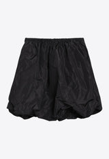 Prada Silk Taffeta Mini Skirt Gray P136IOOO18LN/S_PRADA-F063H