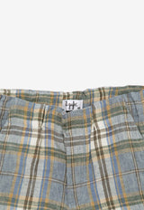 Il Gufo Boys Plaid Check Bermuda Shorts Multicolor P24PB172L3021-ALI/O_GUFO-429