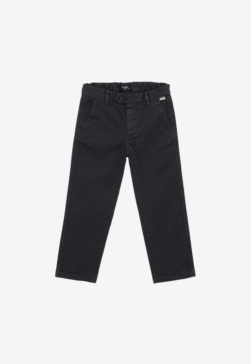 Il Gufo Boys Straight-Leg Jeans Blue P24PL327C6034-ACO/O_GUFO-495