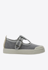 Il Gufo Babies Canvas Sandals Gray P25XD015CANVA/Q_GUFO-080