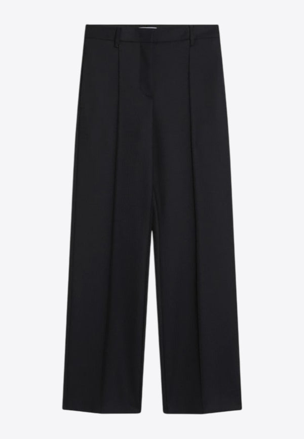 Prada Wool Wide-Leg Tailored Pants Blue P263JOOO16OX/R_PRADA-F0008