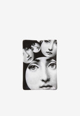 Tema e Variazioni N.242 Rectangular Ashtray Fornasetti Black