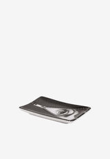 Tema e Variazioni N.401 Rectangular Ashtray Fornasetti Black