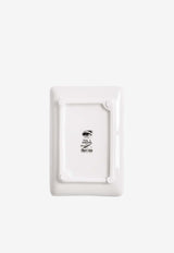 Tema e Variazioni N.401 Rectangular Ashtray Fornasetti Black