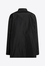 Prada Double-Breasted Technical Taffeta Jacket Black P502QOOO19O2/S_PRADA-F0002
