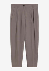 Erika Cavallini Talitha Straight-Leg Pants Taupe P5SH06PL/Q_ERIKA-X17-0