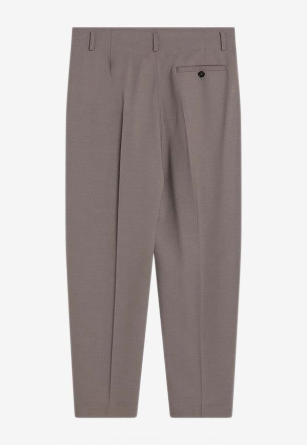 Erika Cavallini Talitha Straight-Leg Pants Taupe P5SH06PL/Q_ERIKA-X17-0