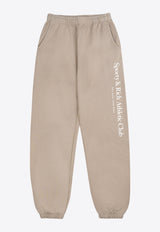 Sporty & Rich Athletic Club Track Pants Beige PA036516011GY15BEIGE