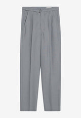 Lemaire Straight-Leg Tailored Pants Gray PA1198LF414/Q_LEMAI-BL720