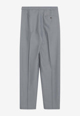 Lemaire Straight-Leg Tailored Pants Gray PA1198LF414/Q_LEMAI-BL720