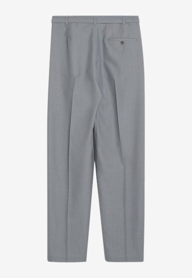 Lemaire Straight-Leg Tailored Pants Gray PA1198LF414/Q_LEMAI-BL720