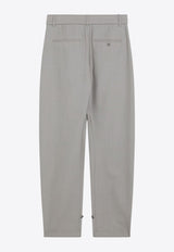 Lemaire Tailored Pants with Ankle-Tabs Taupe PA1223LF414/R_LEMAI-BR446