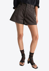 High-Rise Mini Shorts