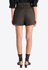 High-Rise Mini Shorts