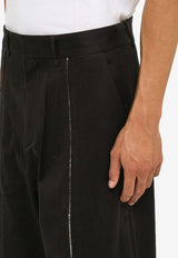 Bluemarble Wide-leg Pants PA54TW17B23BLK/N_BLUEM-BLACK