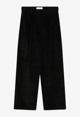 The Frankie Shop Norstrand Corduroy Pants Black PAFS21143CO/R_THE-201