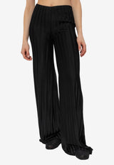 Tom Ford Striped Straight Pants PAK087-YAX880 LB999 Black