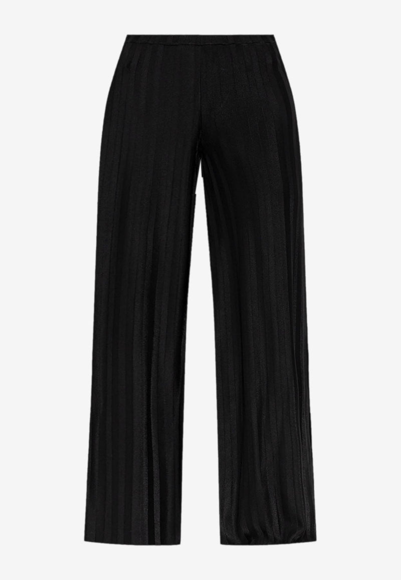 Tom Ford Striped Straight Pants PAK087-YAX880 LB999 Black