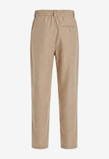 Jacquemus Croisière Pleated Tailored Pants Beige PAM00131AW00853_BEIGE