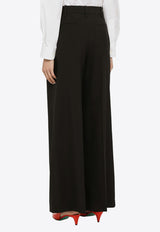 Marni Wide-Leg Tailored Wool Pants Black PAMA0450U0TW839/N_MARNI-00N99