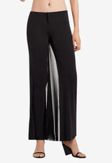 Courrèges Infinity Wide-Leg Pants Black 225JPA325JS0220_9999