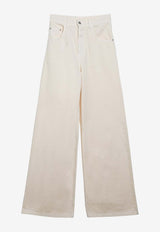 Margaux Lonnberg Parker Wide-Leg Jeans Off-white PARKERDE/O_LON-OW